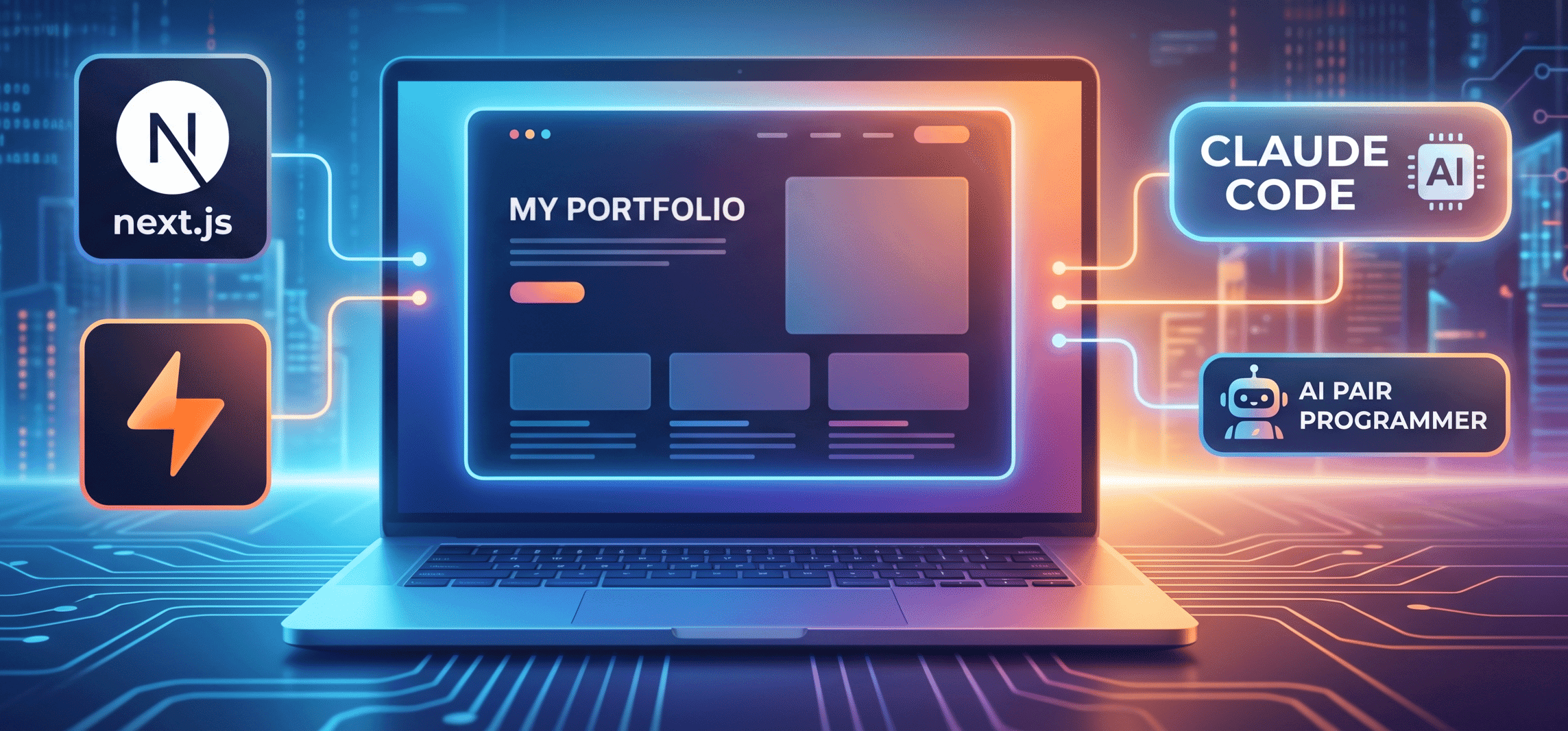 Building a Portfolio with Next.js, Supabase, and Claude Code